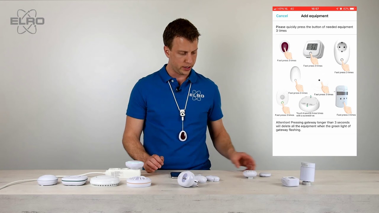 ELRO Connects apparaten toevoegen NL