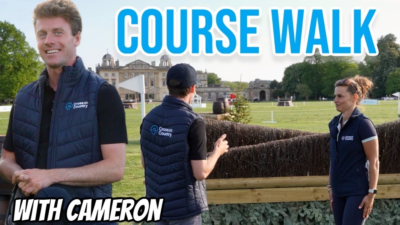 BADMINTON BE90 Course Walk With Cameron Beer