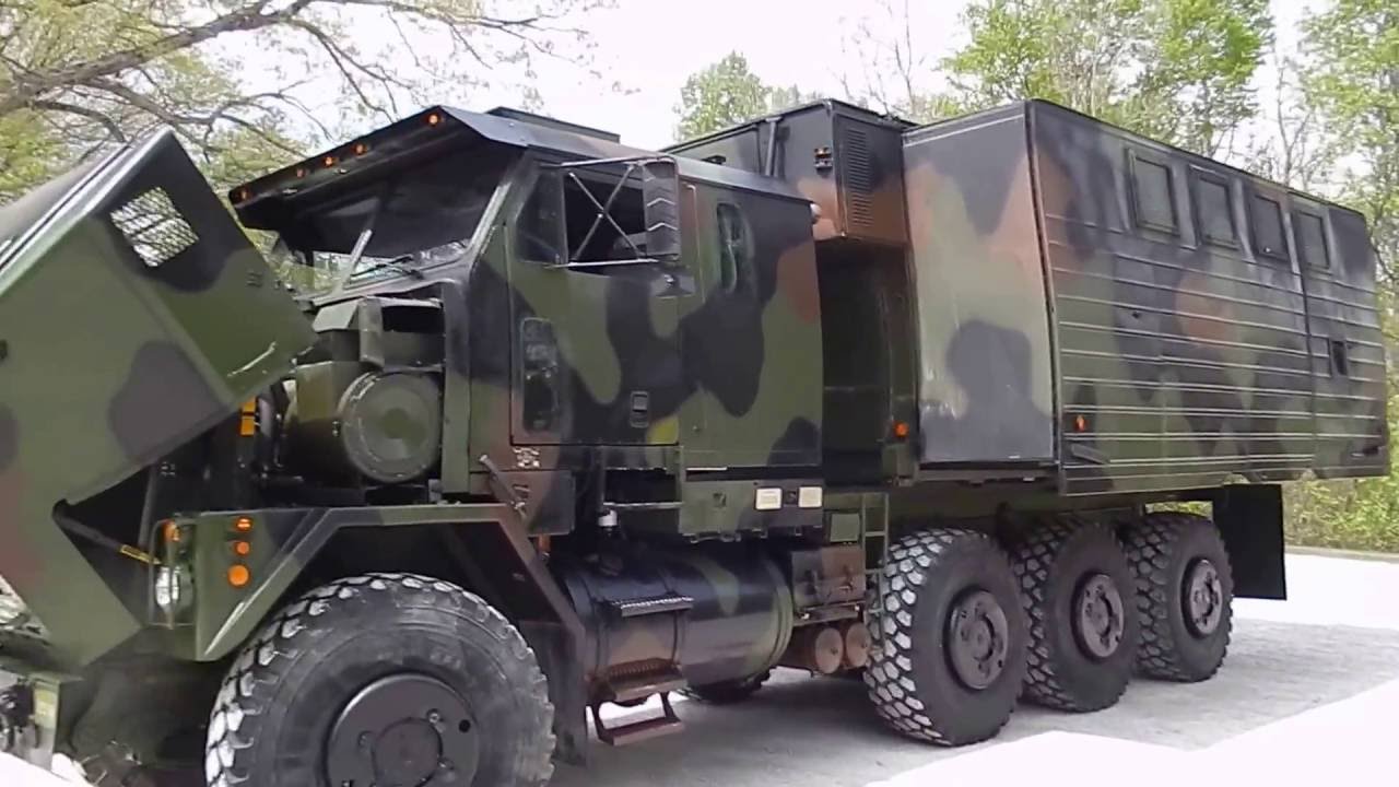 M1070 off road camper bug out C&C Equipment 812-336-2894 ccsurplus.com