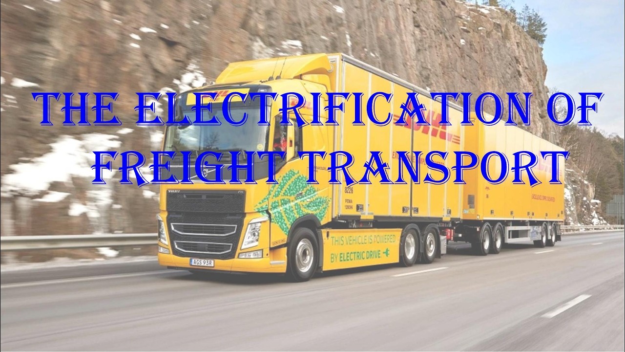 The electrification of freight transport.