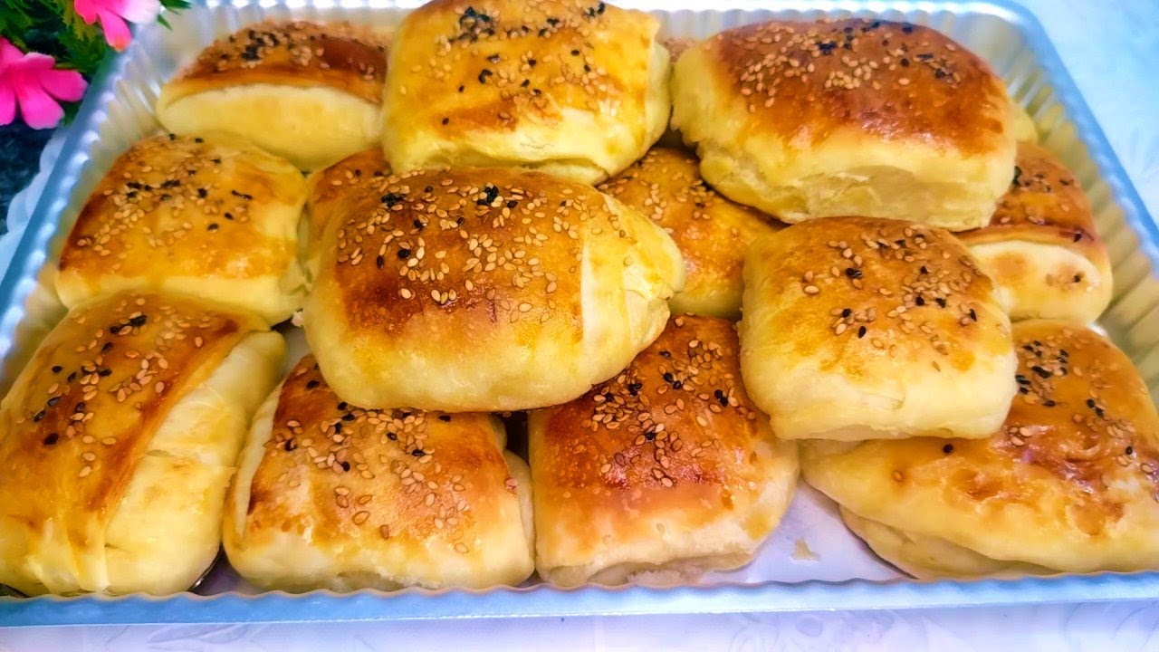 طريقة عمل فطائر طرية محشية جبنة و مورقة ذي الباتيه😋👌👍