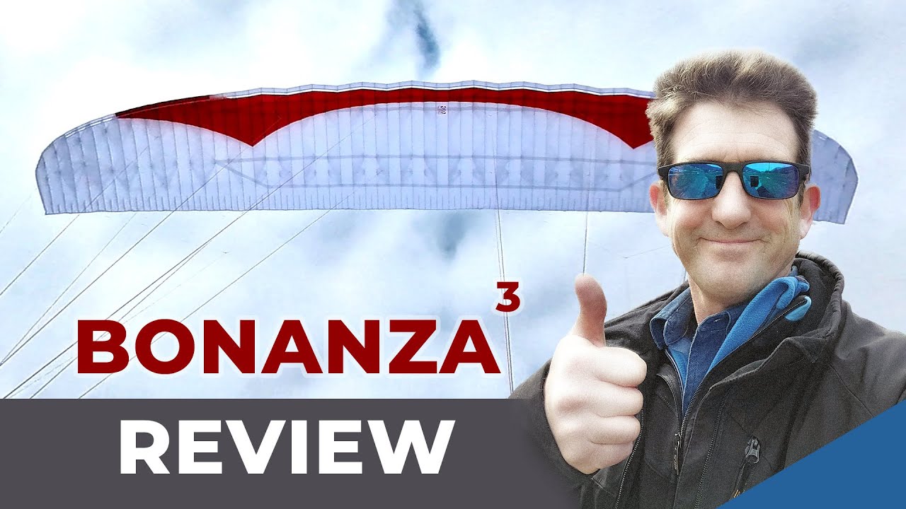 Gin Bonanza 3 review (EN C rated 2 liner paraglider)