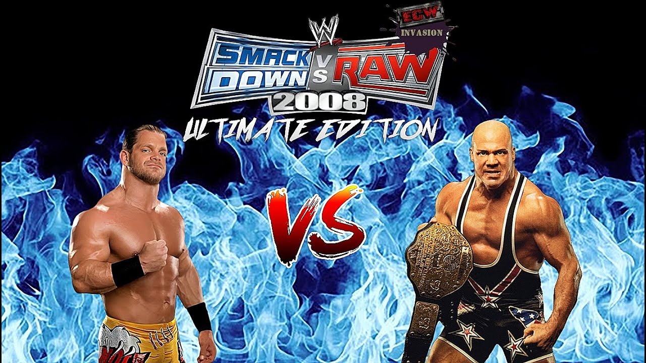 Smackdown! Vs Raw 2008: Ultimate Edition Matches #1 - Kurt Angle Vs Chris Benoit (RPCS3)