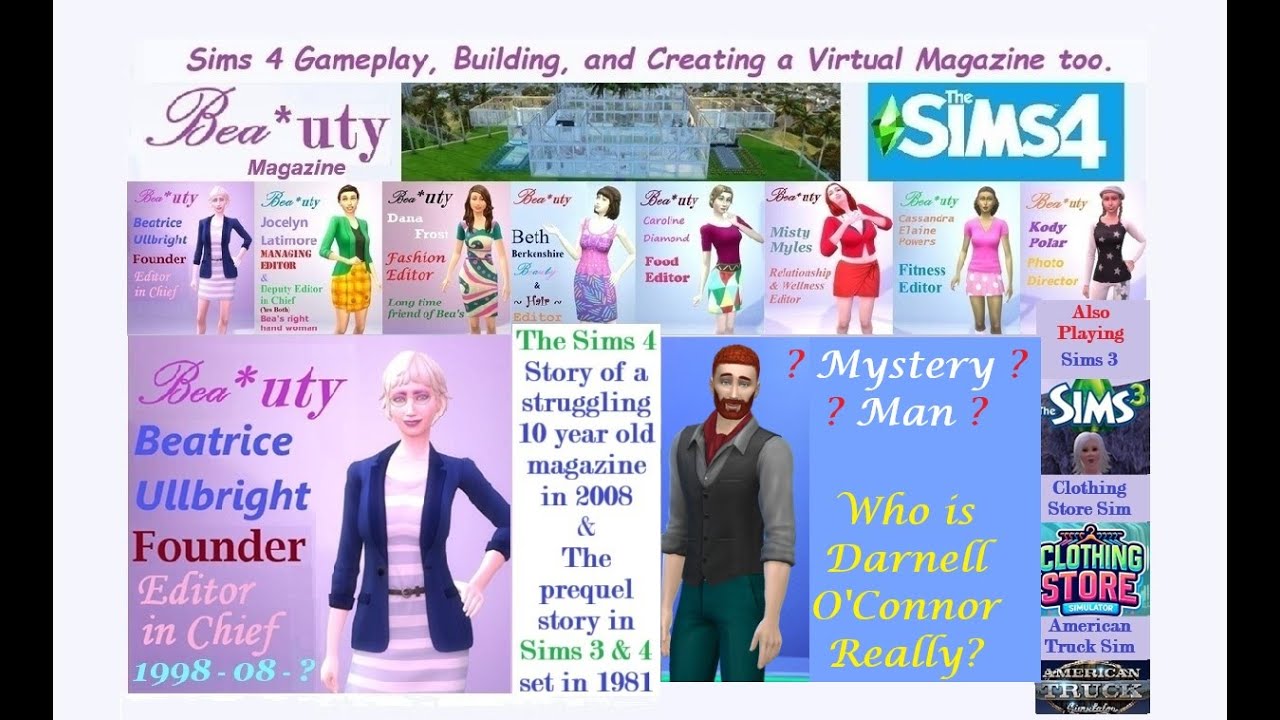 Bea*uty Magazine ~ Sims 4 story of a struggling Magazine Ep 378 #thesims4 #sims4 #sims4letsplay