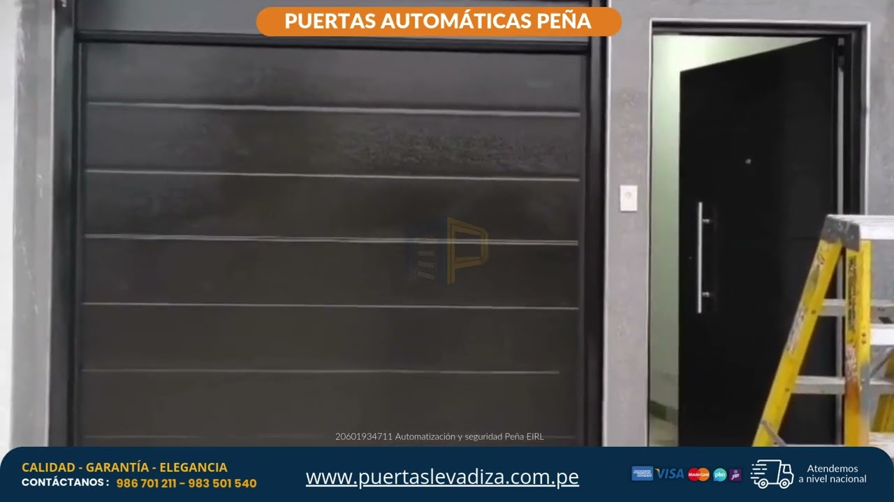 ✅  𝗣𝗥𝗢𝗬𝗘𝗖𝗧𝗢 𝗧𝗘𝗥𝗠𝗜𝗡𝗔𝗗𝗢 - 𝗜𝗡𝗦𝗧𝗔𝗟𝗔𝗖𝗜𝗢́𝗡 𝗗𝗘 PUERTA SECCIONAL - MOTOR ULTRALIFT✅