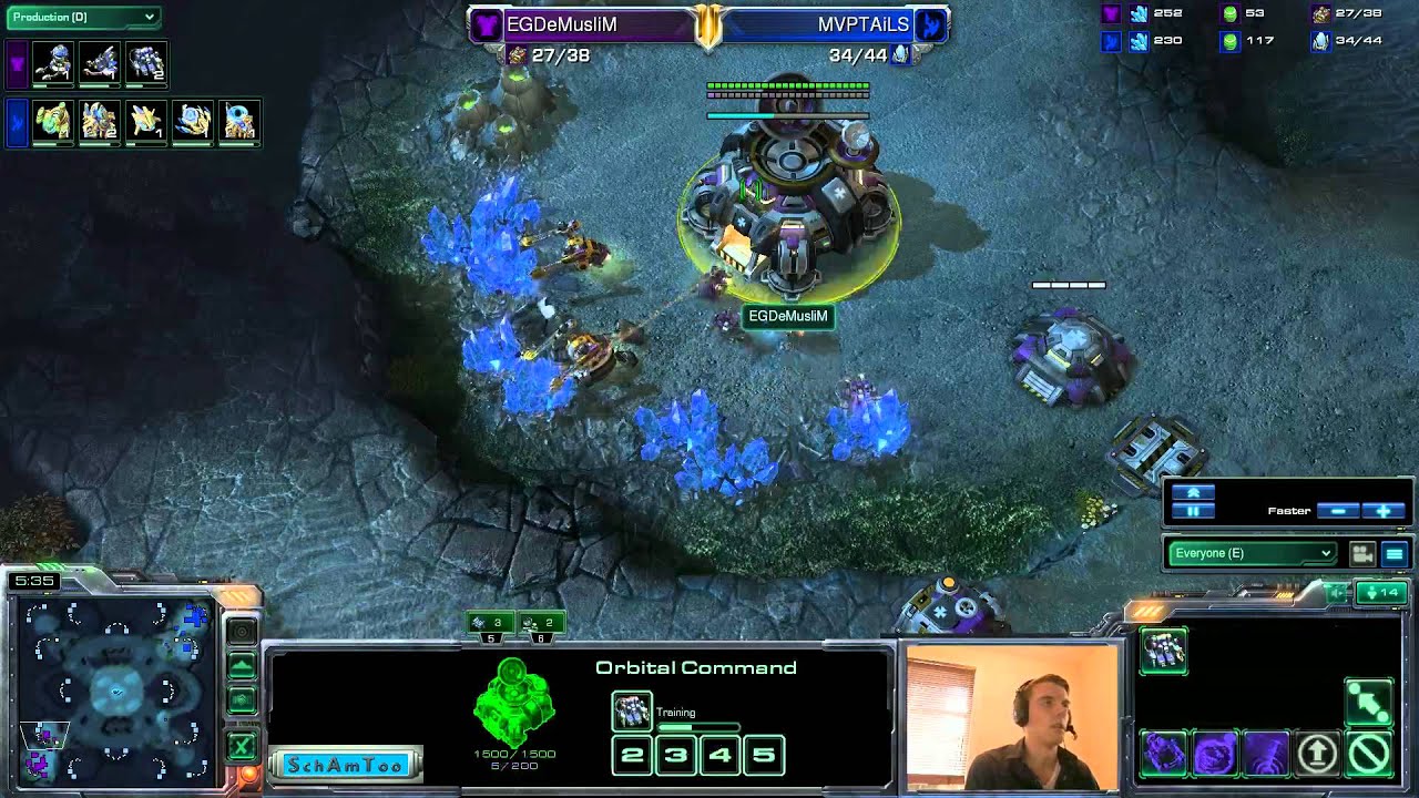 SchAmToo Solo-Casts: EGDeMusliM (T) vs MVPTAilS (P) G2 Bo3