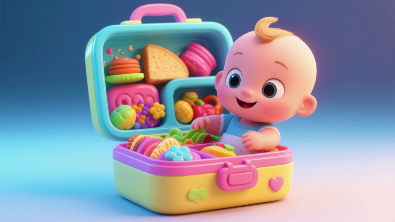 Baby’s Lunchbox Surprise 🥪🎉 | Fun Kids Song | Nursery Rhymes