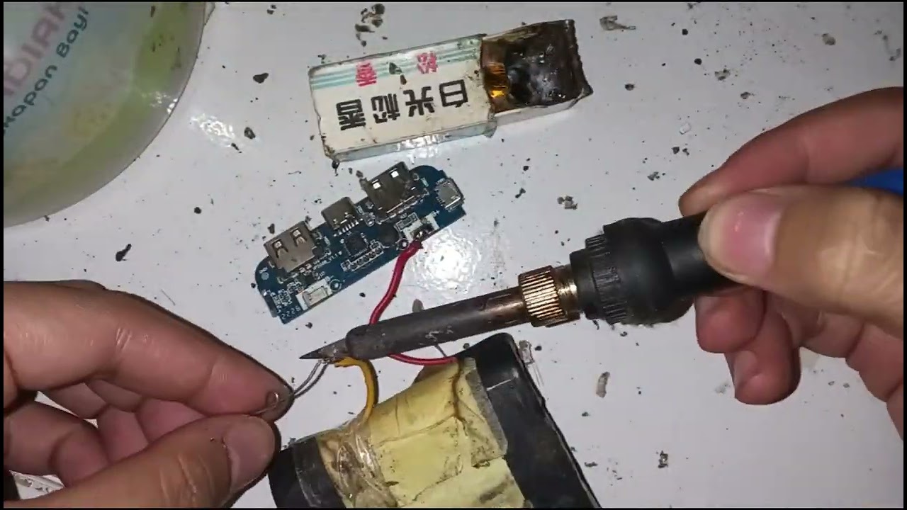 How to make powerbank 15000mAh with an old olike powerbank