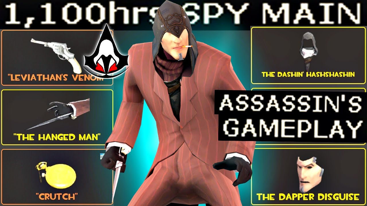 THE HANGED ASSASSIN🔸1100+ Hours Spy Main Experience (TF2 Gameplay)