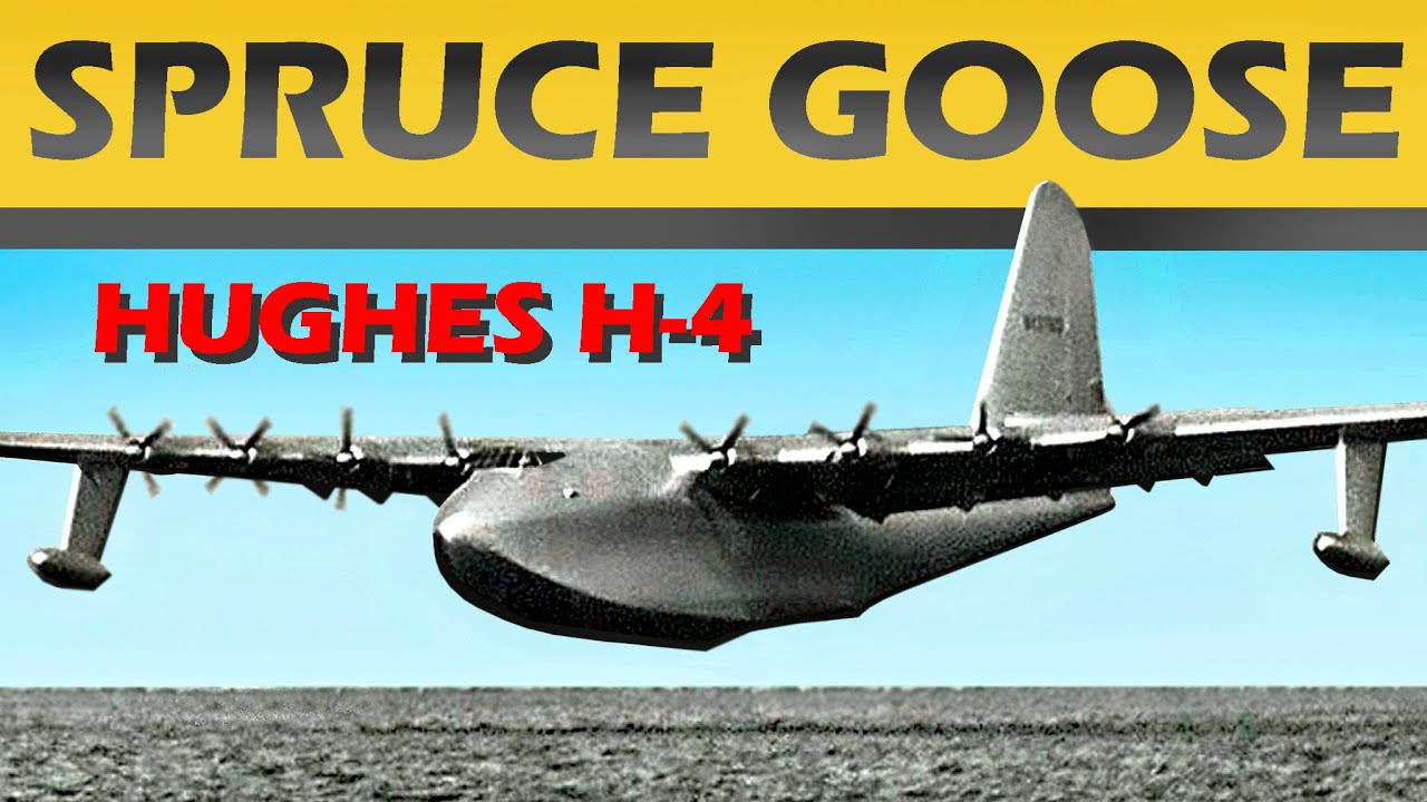 HOWARD HUGHES AND HIS H-4 HERCULES, 