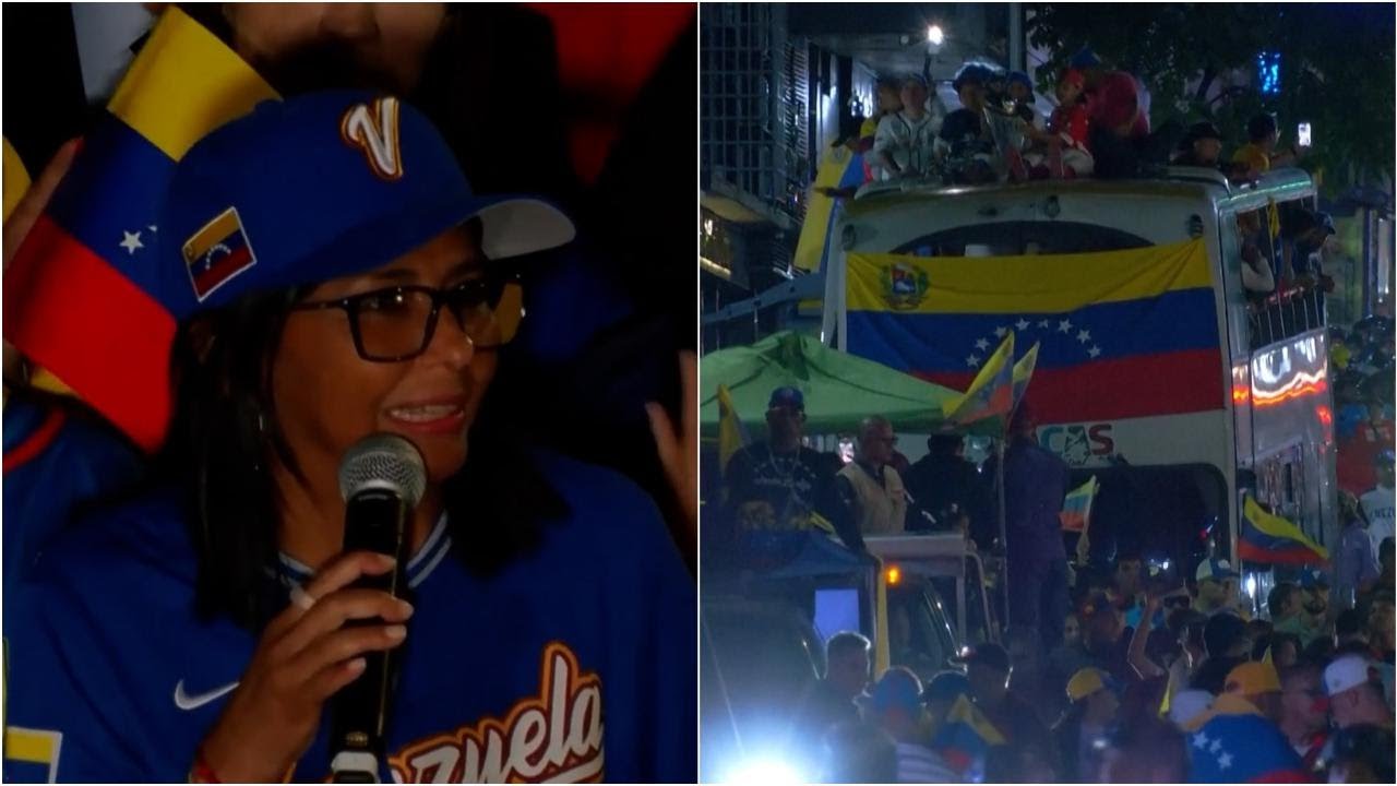 VENEZUELA campione del Mondo di BASEBALL. La presidente Rodríguez: 