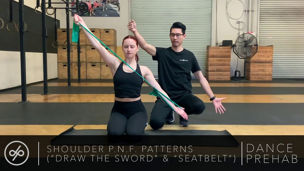 DANCE|PREHAB: Shoulder PNF Patterns (Draw the Sword/Seatbelt)