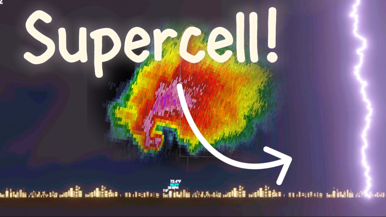 Epic Lightning From Supercell! | 2D Weather Sandbox