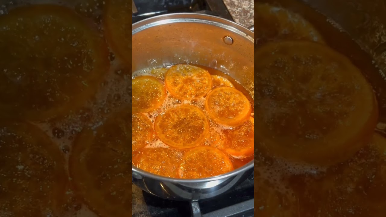 Orange confit #food #recipe #cooking