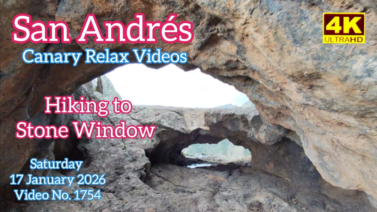 Tenerife 🏝️ San Andres hiking to stone window 