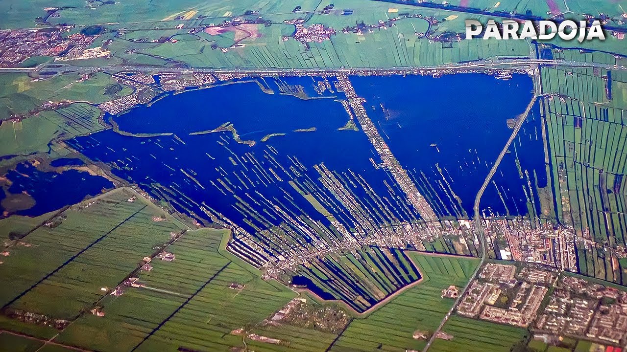 ¿Cómo surgieron los lagos de Vinkeveen en Países Bajos? Cientos de islas en un solo lugar
