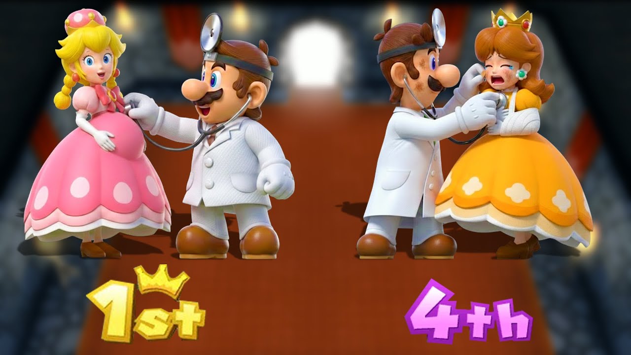 【マリオパーティ9+10】ピーチ vs マリオ vs デイジー vs ルイージ！白熱の4人バトル 4K UHD (2160P)