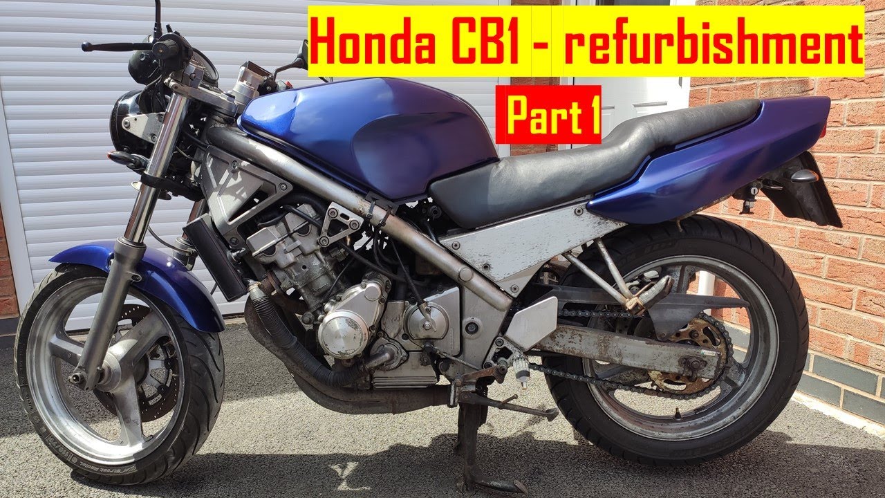 Honda CB1 wheel refurbish