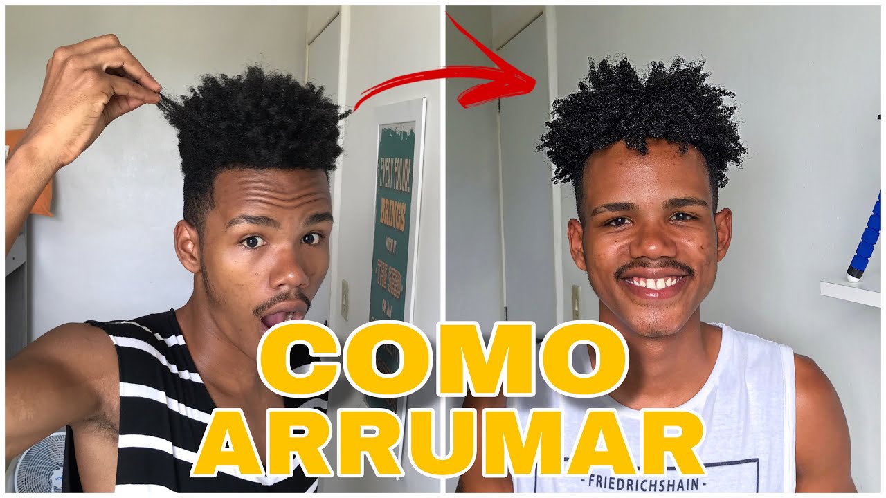 COMO ARRUMAR O CABELO CRESPO PELA MANH&Atilde; (DAY-AFTER) | Ailan Santos