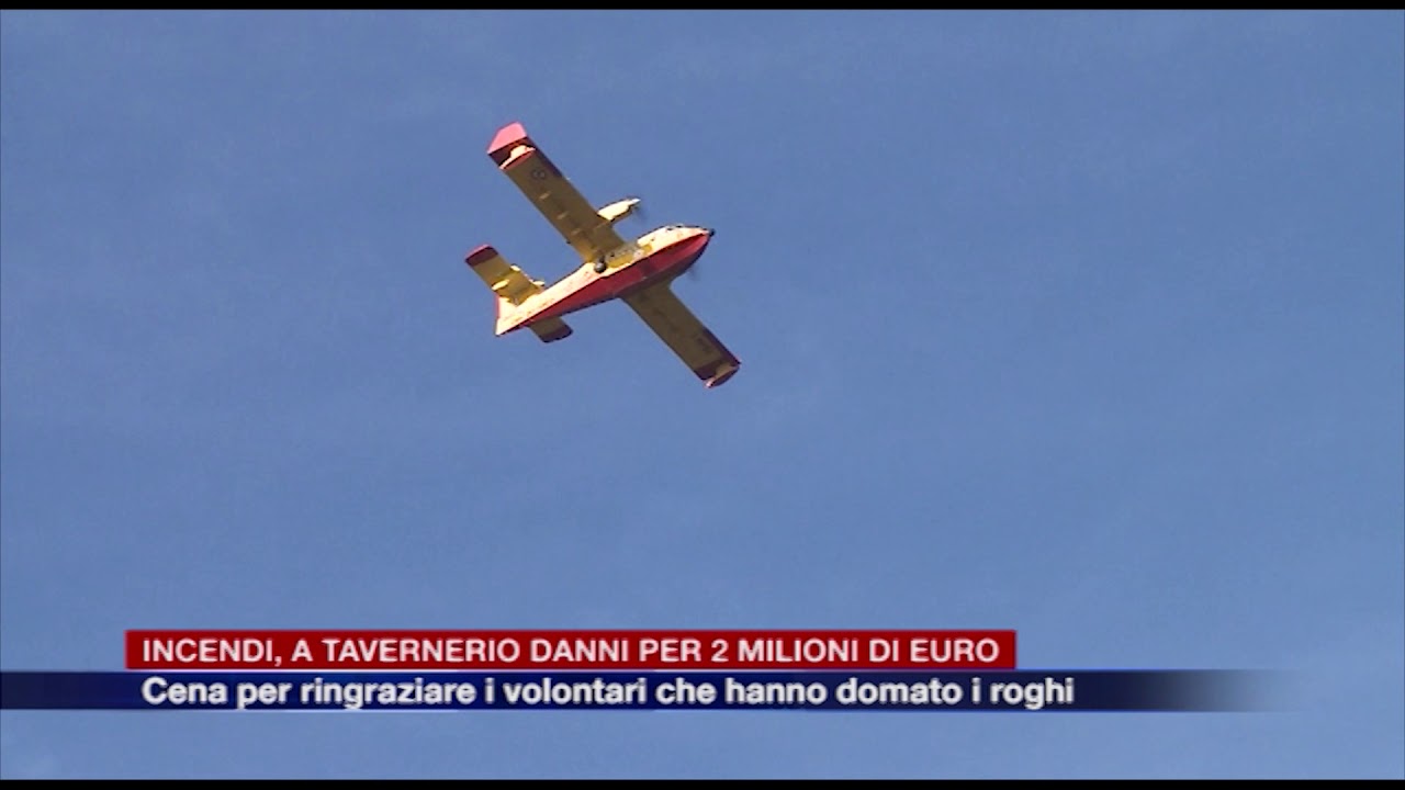 Etg - Emergenza incendi, a Tavernerio danni per 2 milioni di euro