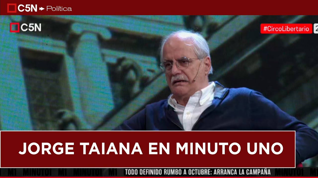 JORGE TAIANA en MINUTO UNO