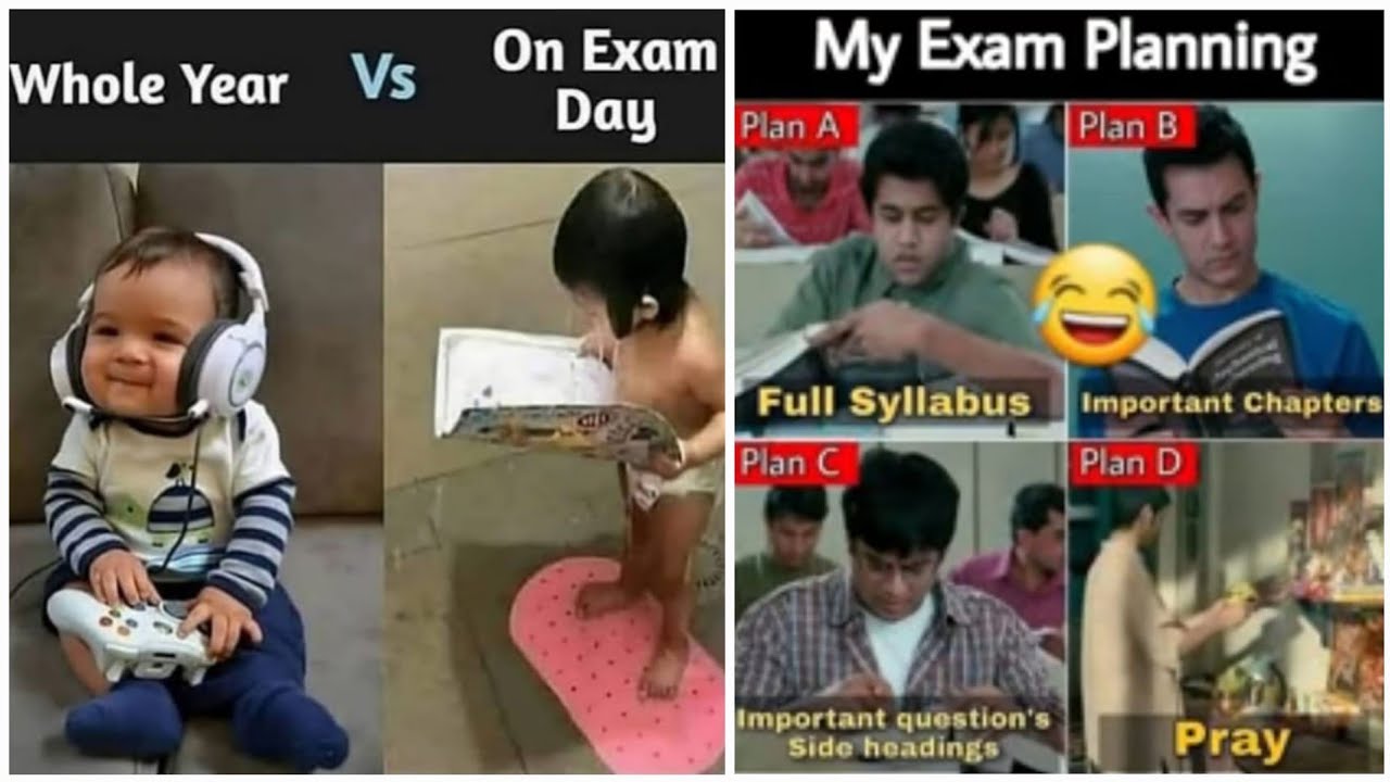 College Memes | funny Exam situations | QXJ Memes