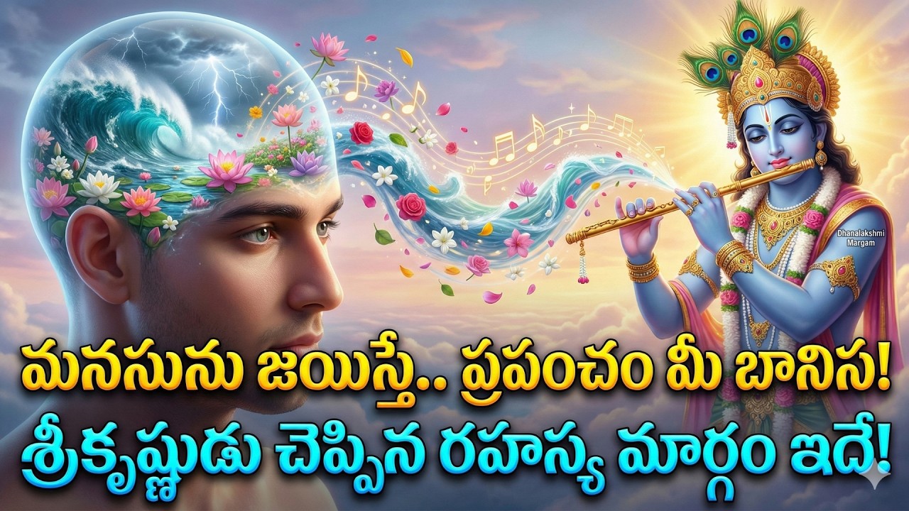 కన్నీళ్లు ఆపేయండి! రేపటి నుండి లోకం మీ కాళ్ళ దగ్గర! శ్రీకృష్ణ వాక్కు.