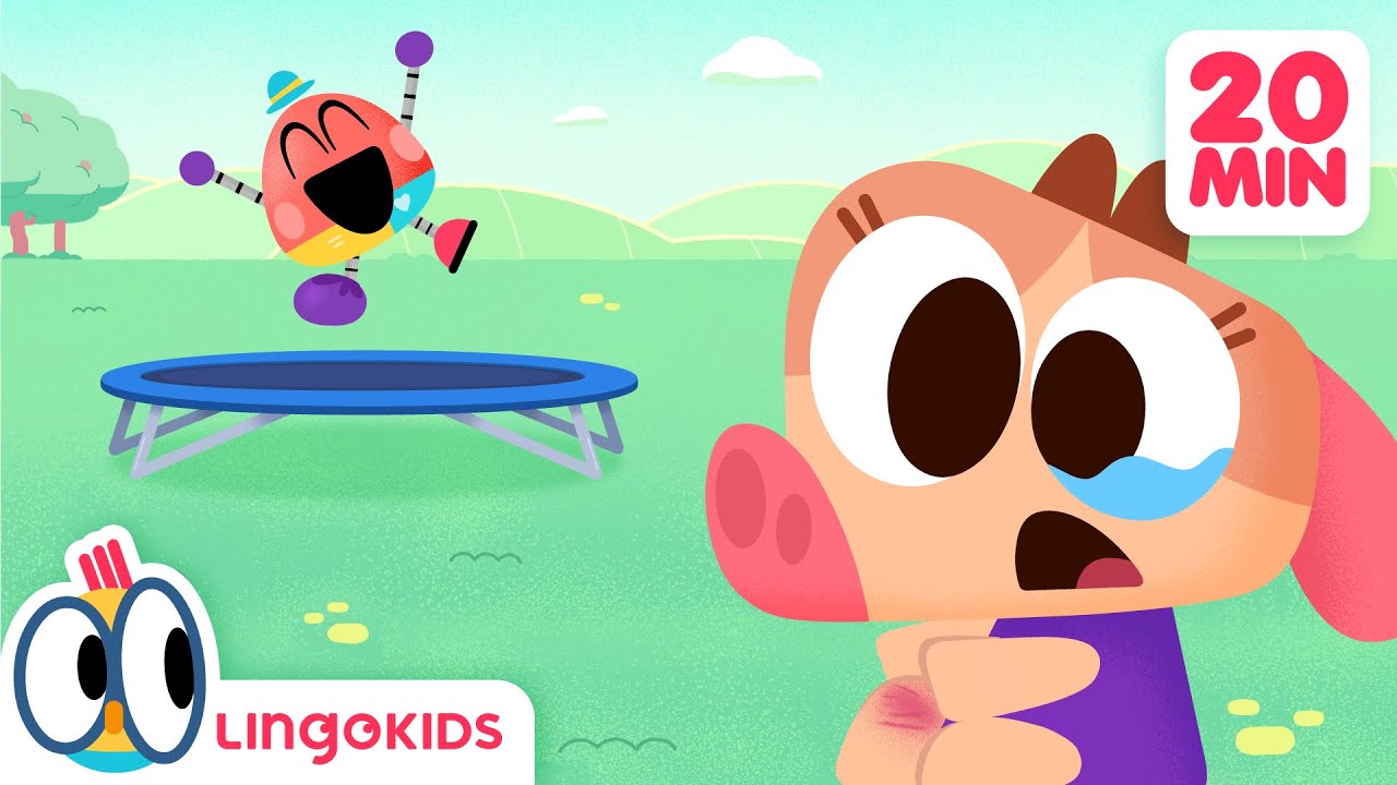 FEEL BETTER, COWY? 🤖🍨 🍭 Enjoy Baby Bot's Adventures | Lingokids Cartoons