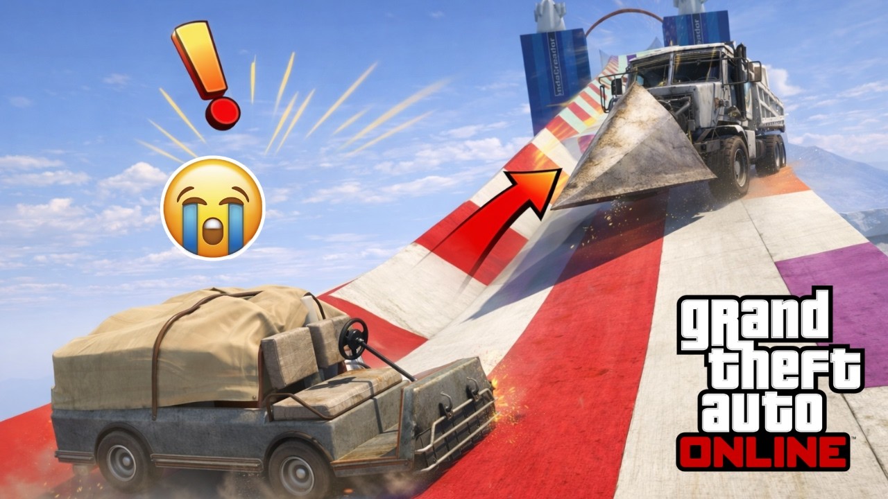 ME TOCÓ EL PEOR VEHÍCULO DE TODO EL JUEGO! 🤣 Cara a Cara GTA 5 #17
