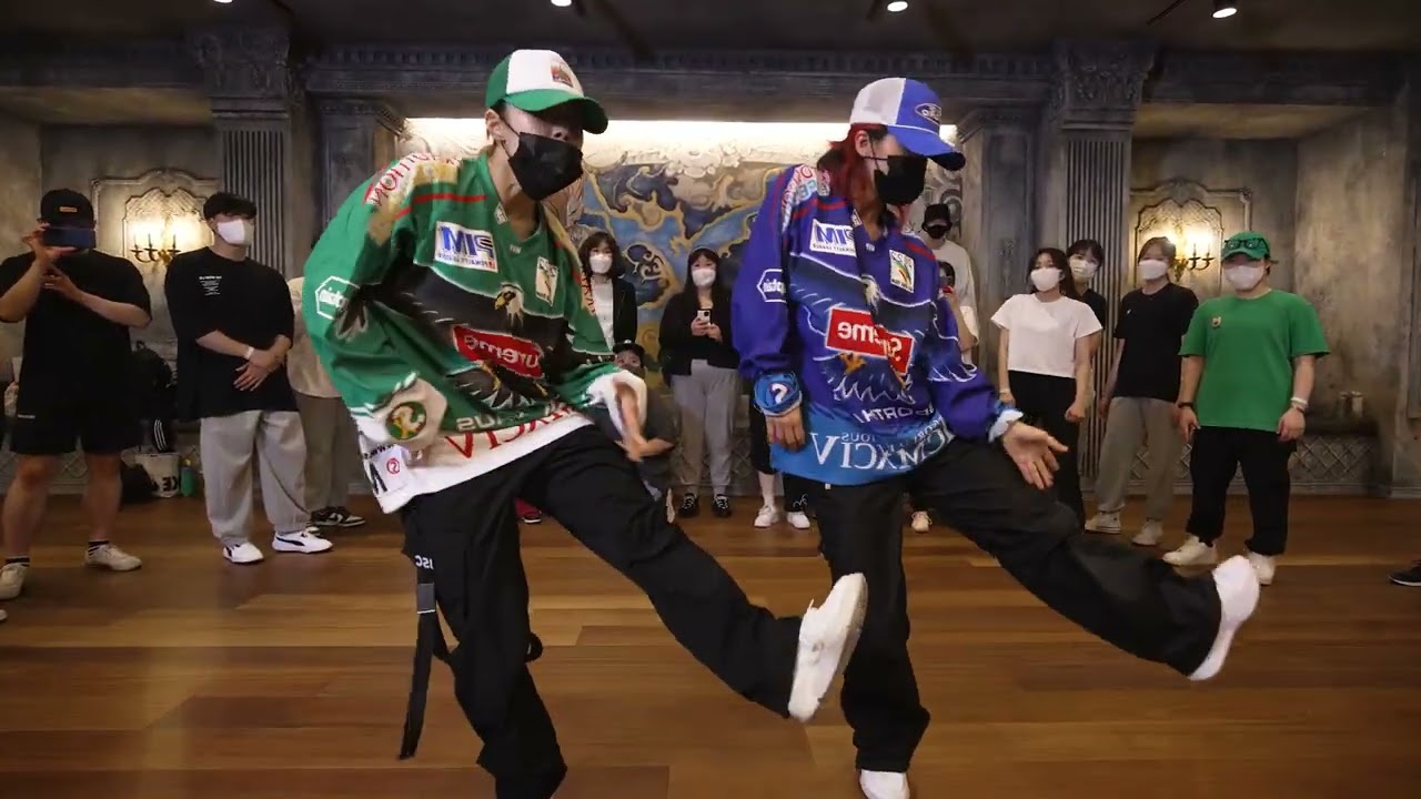 [4K mirrored] LEEJUNG LEE X AIKI choreography | N95 (REMIX) - Kendrick Lamar