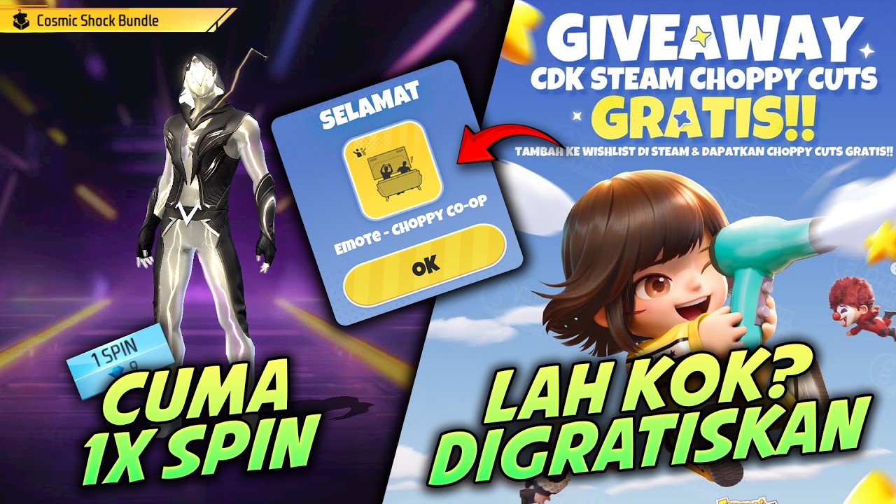 BORONG BUNDLE KOLABORASI FF X PLN 😂