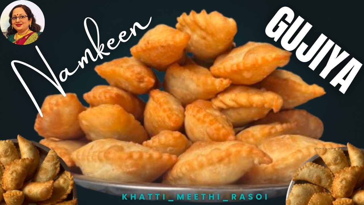 Namkeen Gujiya Holi special | Khatti_Meethi_Rasoi #gujiya #hindicooking #cooking #holi #food