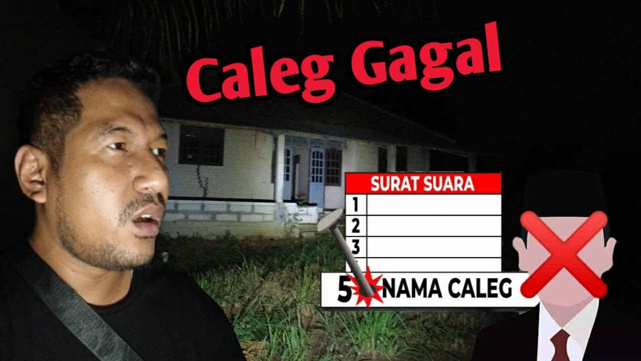 RUMAH CALEG YANG TEWAS OLEH TIMSES SENDIRI!