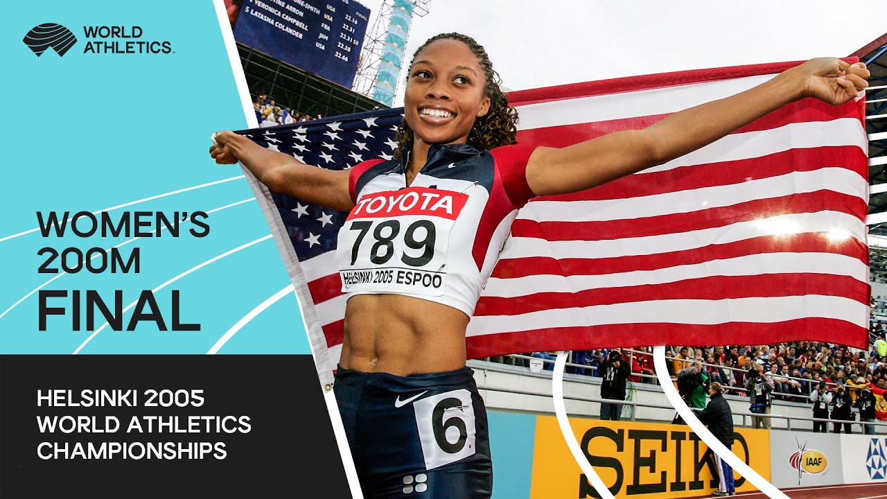 Women's 200m Final | World Athletics Championships Helsinki 2005