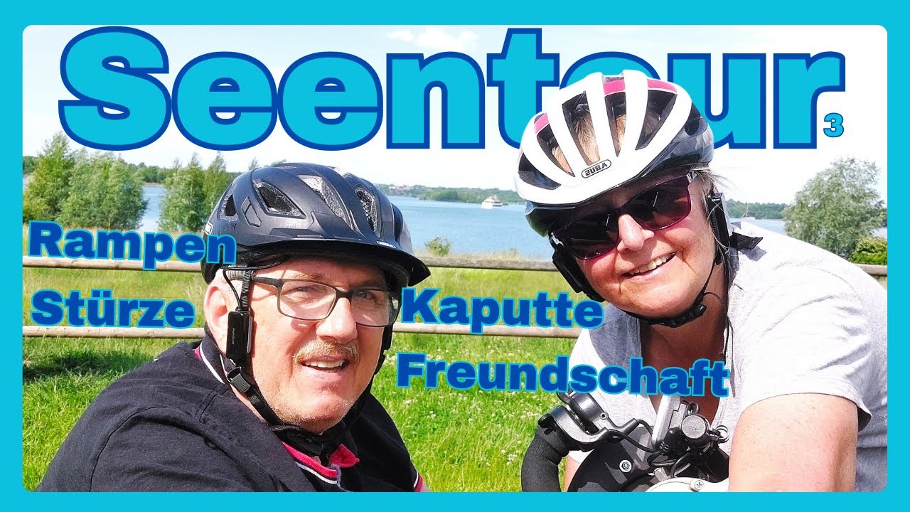 E-Bike&Handbike-Tour, 74 Km um Störmtaler und Markkleeberger See, eine schöne sonnige Radtour 🌞