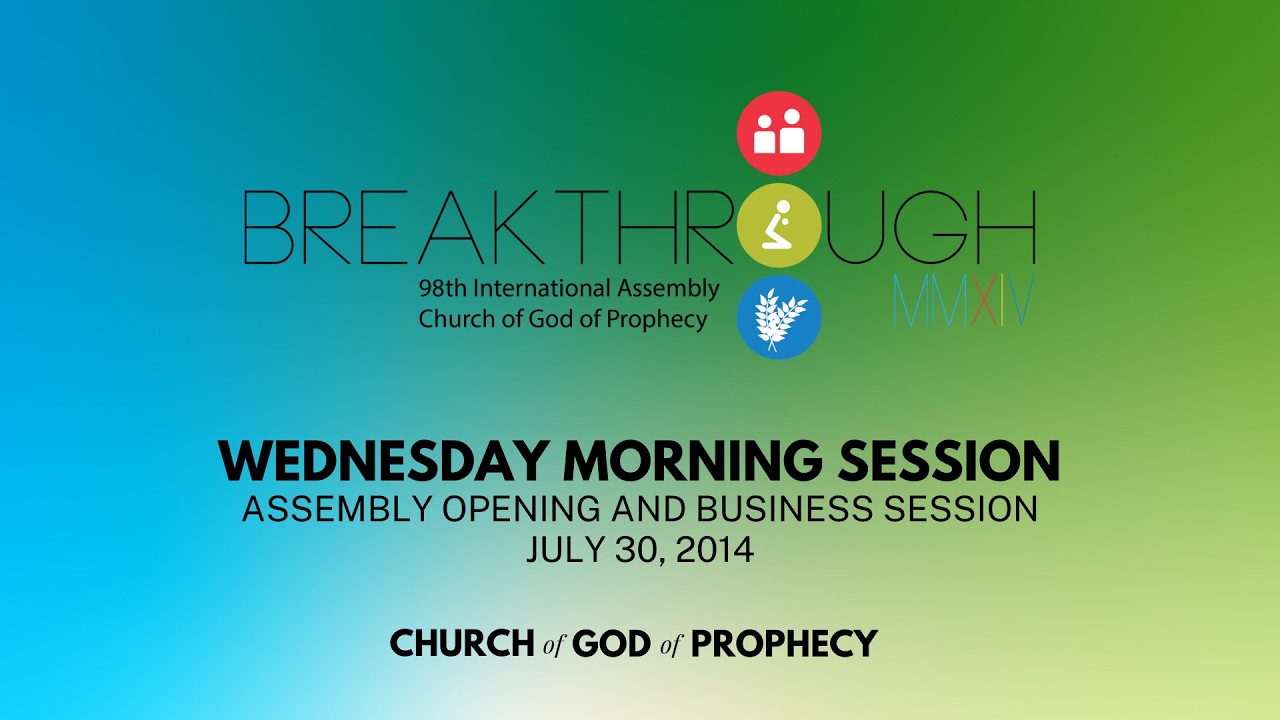98th International Assembly, Wednesday Morning Session (2014)