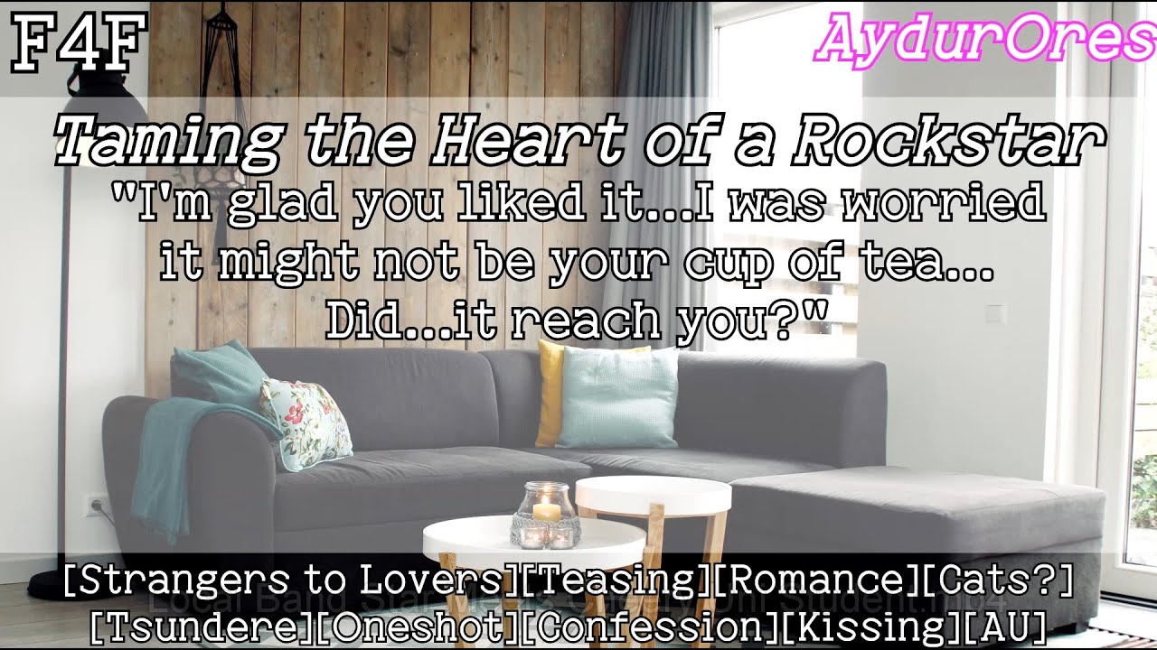 [F4F] Trying to Save a Cat Makes you Meet a Rockstar? [Strangers to Lovers][Romance][AU][Oneshot]