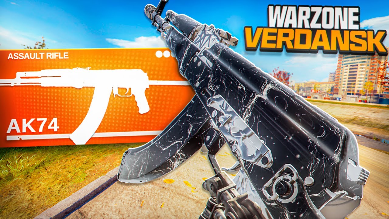the NEW BUFFED AK74 CLASS SETUP is META in WARZONE! (BEST VERDANSK LOADOUT)