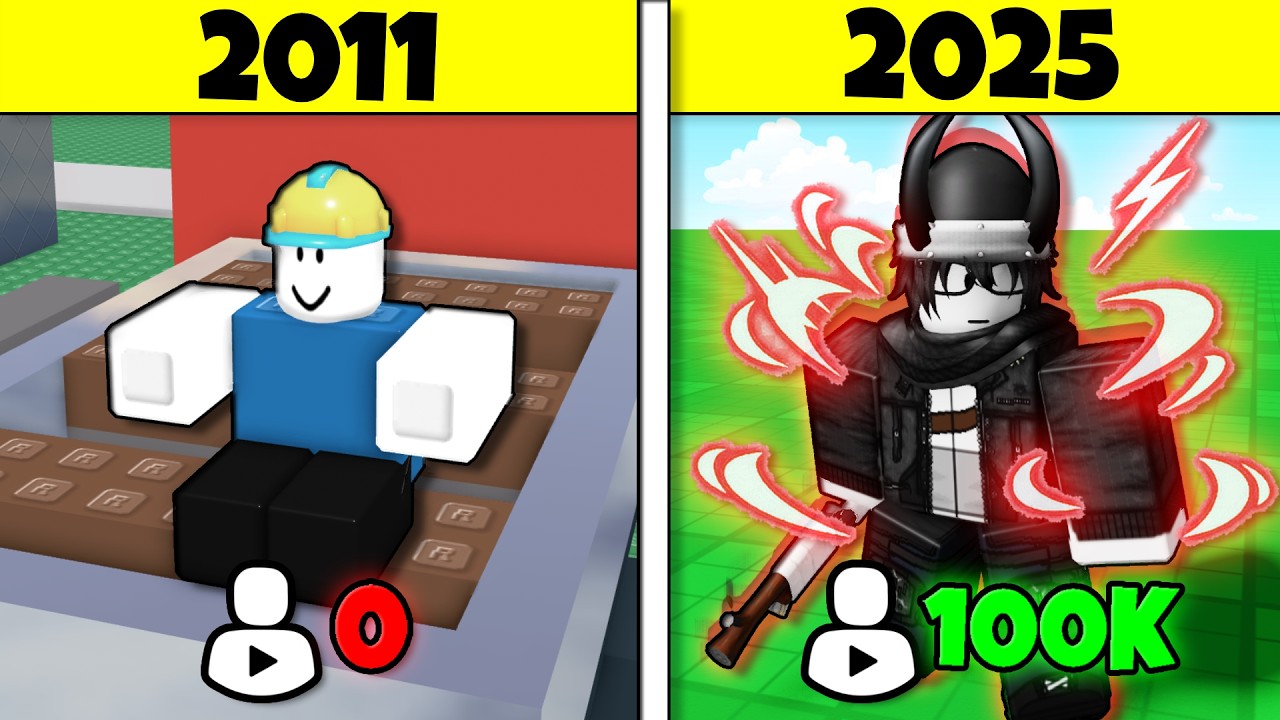 Playing My Old Roblox Games