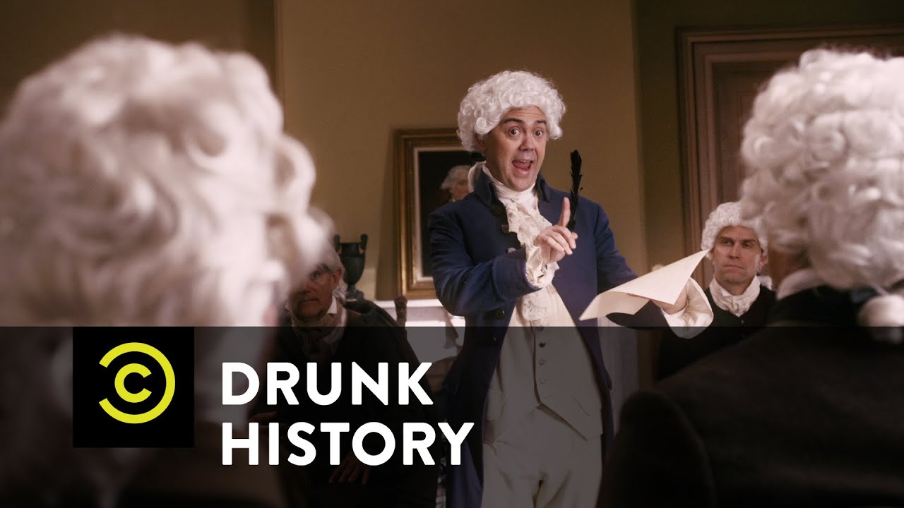 Drunk History - John Adams vs. Thomas Jefferson (ft. Joe Lo Truglio and Jerry O'Connell)