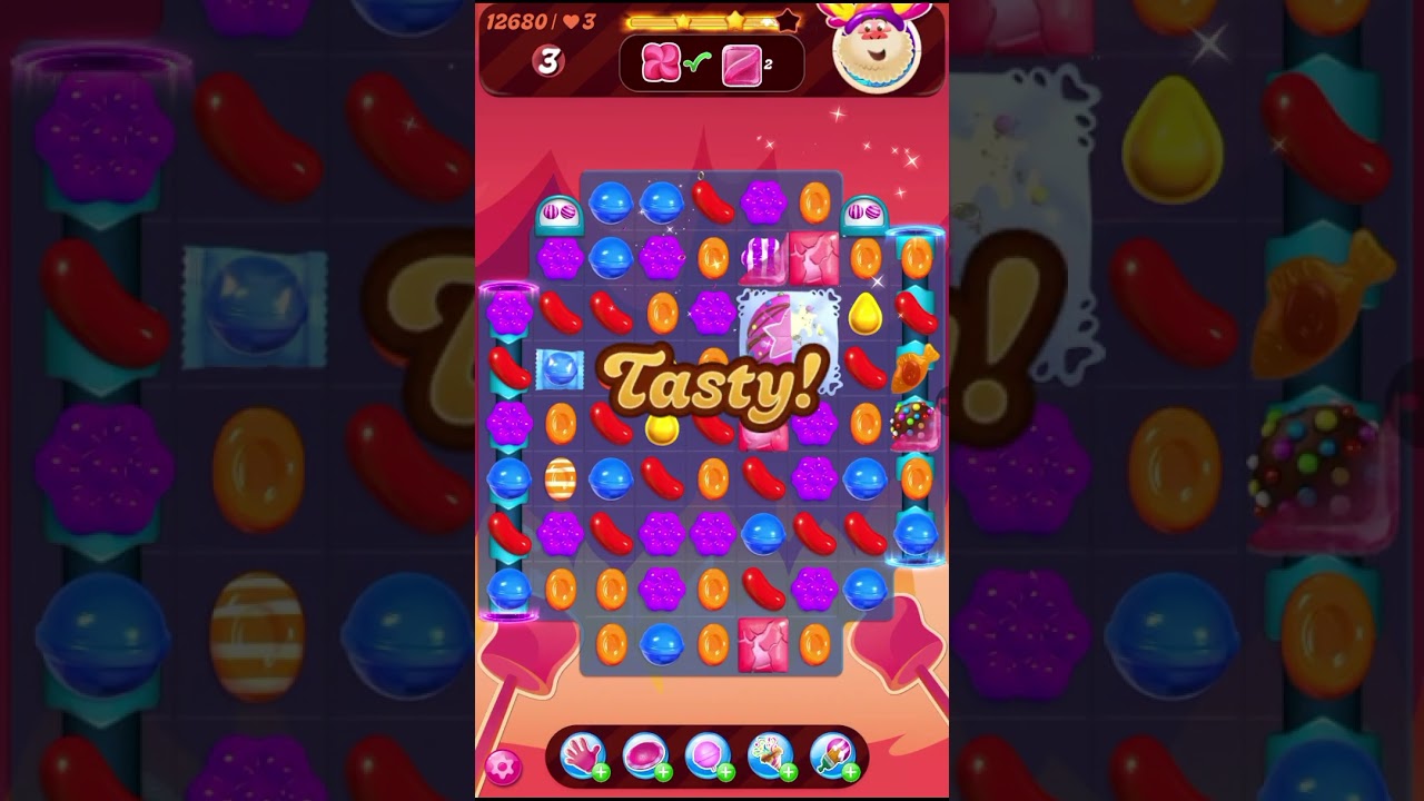 Candy Crush Saga Уровень 12680