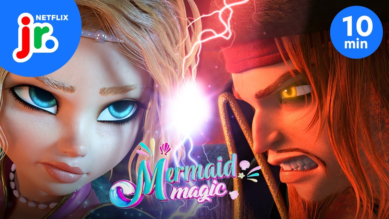 10 minuti con la SIRENA MERLINDA 🧜‍♀️ Mermaid Magic | Netflix Junior Italia