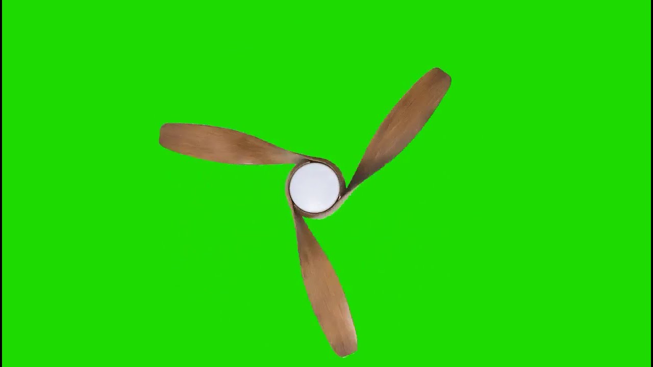 fan on green screen effects