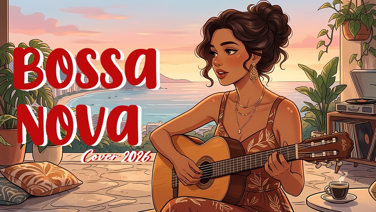 Tropical Bossa Nova Covers 2026🍹Sunset Bossa Jazz Vibes for Relaxing & Chill Nights[Calm Bossa Jazz]