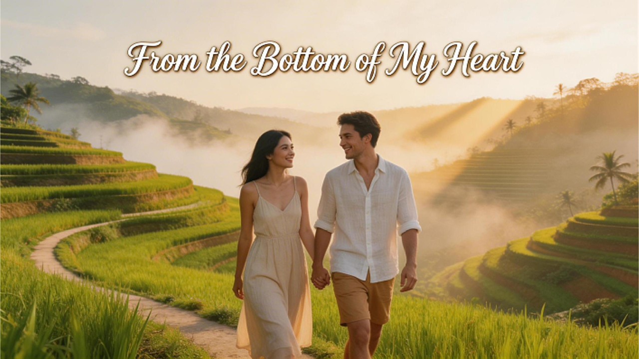 From the Bottom of My Heart | Beautiful Wedding Love Song (Lyric Video)