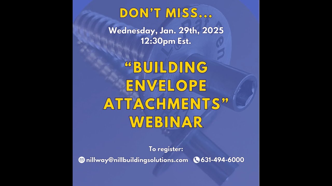 Building Envelope Webinar