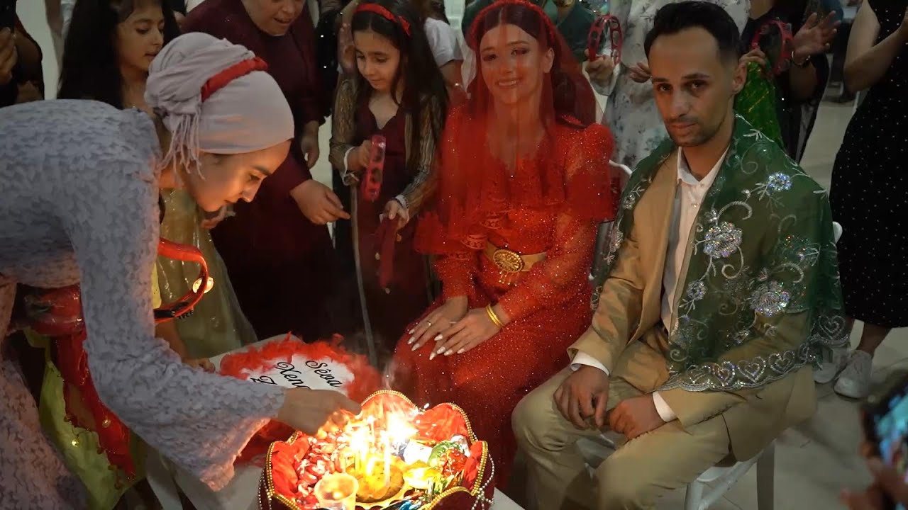 Gelin ve Damat kınası - hakkari düğünleri