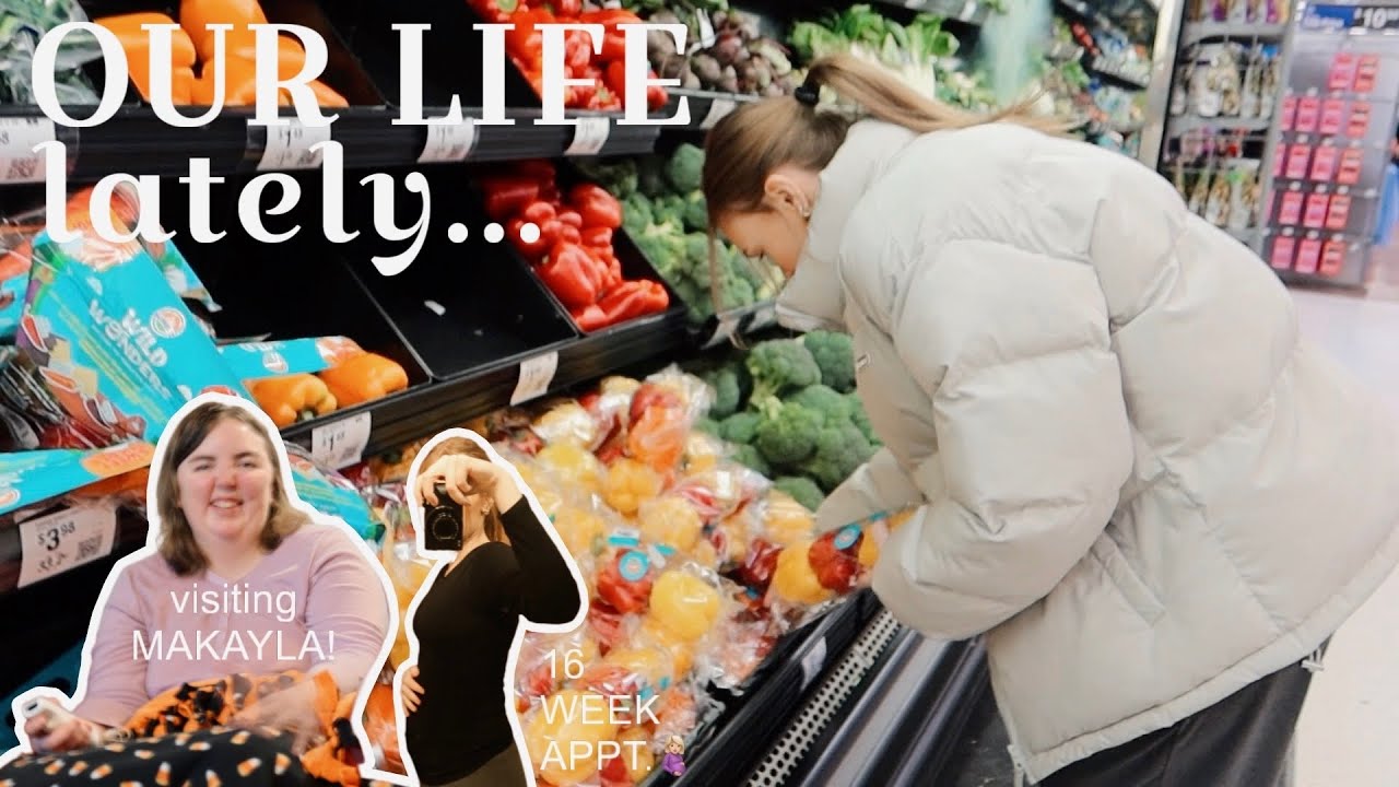 Our Real Life Lately | Young & Pregnant, Baby Appointments, Naps, & Friends