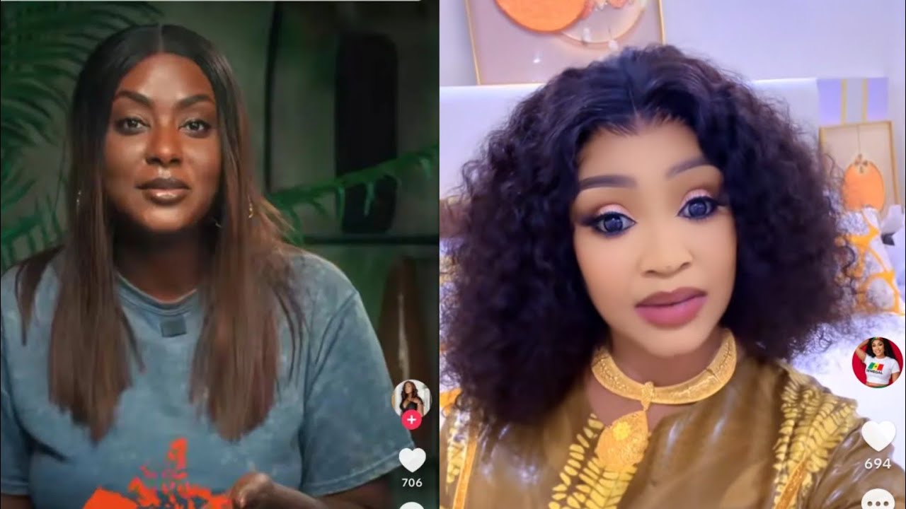 Adji Mass pleure son amie Halima Gadji:  Halima souma heuyé momadone yobou nettoyerma...
