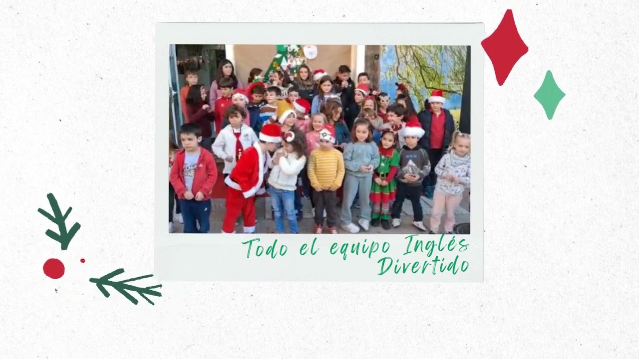 Merry Christmas from Inglés Divertido!